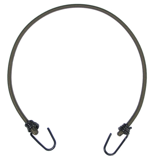 Cordon Elastic Expander 90 cm, cu cârlig Verde OD MFH - 100% Latex, Oțel