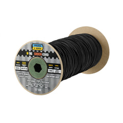 Cordon Elastic Paracord Shock-Cord 3mm M-Tac - Negru, 100m