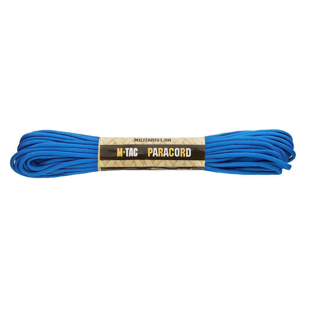Cordon Paracord 550 Tip III M-Tac - Albastru, 15m, 240kg Rezistență
