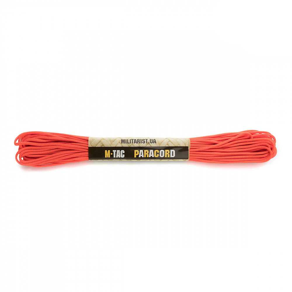 Cordon Paracord M-Tac Minicord 15m - Portocaliu Intens