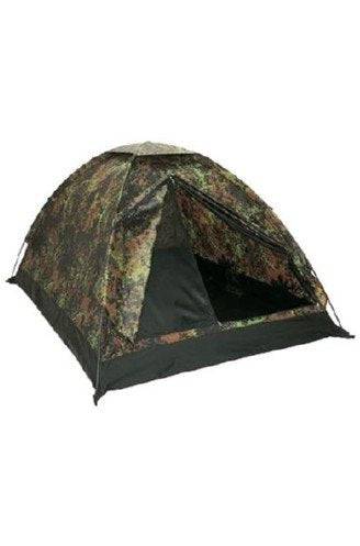 Cort Mil-Tec Iglu Standard – 2 Persoane, 800 mm, Flecktarn