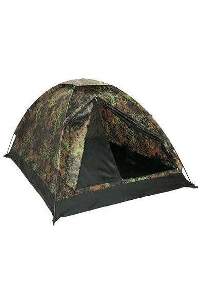 Cort Mil-Tec Iglu Standard – 3 Persoane, 800 mm, Flecktarn