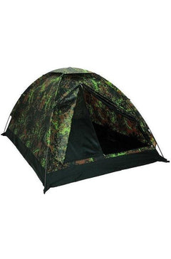 Cort Mil-Tec Iglu Super – 2 Persoane, 1.500 mm, Flecktarn