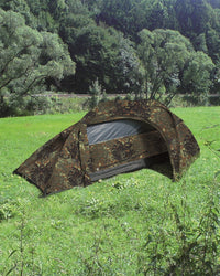 Cort Mil-Tec Recom – 1 Persoană, 1.200 mm, Flecktarn