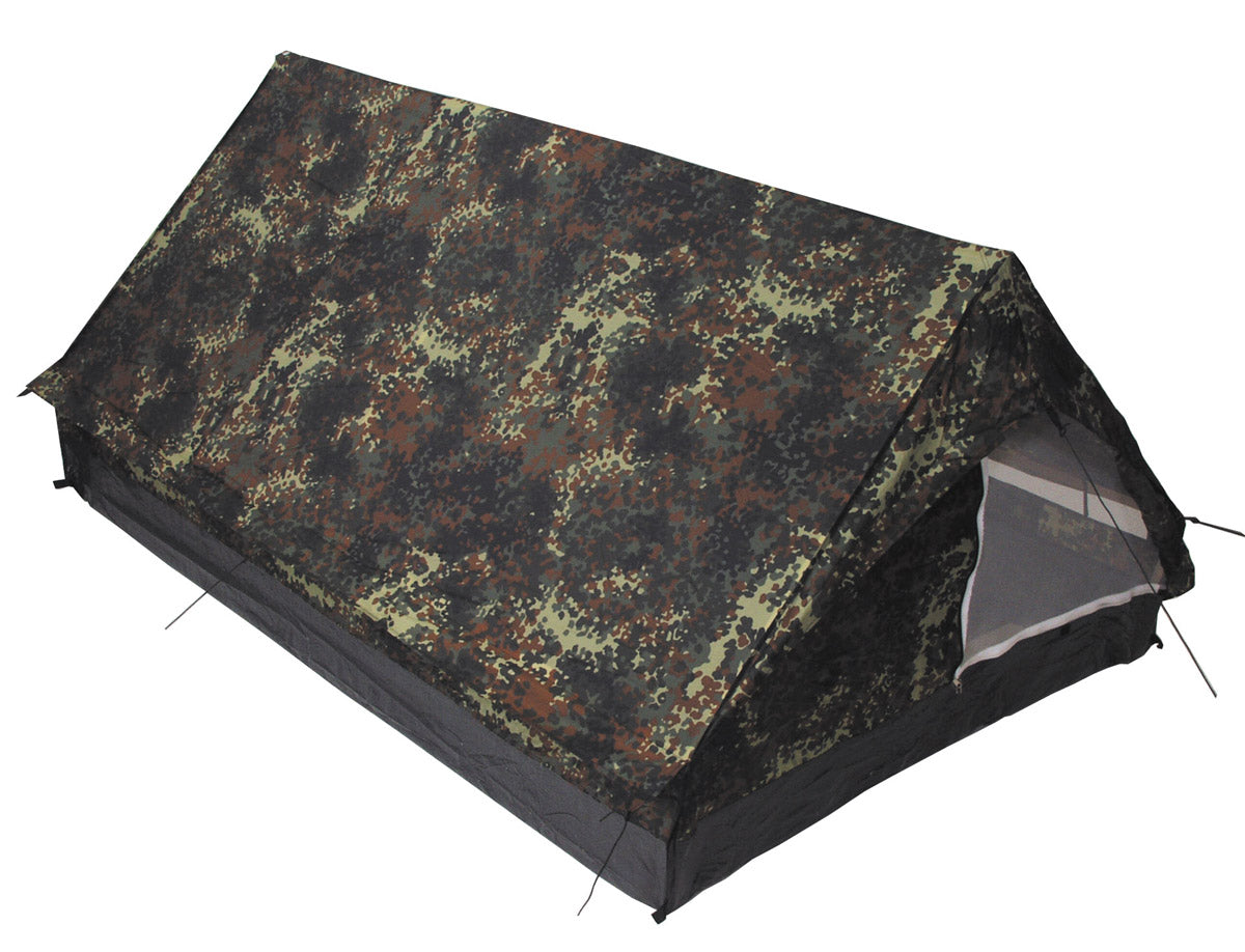 Cort Minipack 2 Persoane MFH BW Camo – Monostrat, Coloană de Apă 2500 mm - poza 1