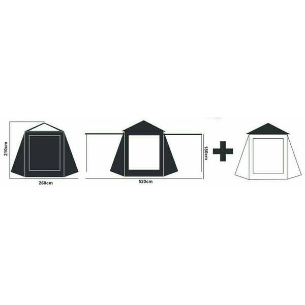 Cort Pescuit/Camping Prologic Fulcrum Utility - Izolație Anti-Condens - 6