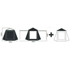Cort Pescuit/Camping Prologic Fulcrum Utility - Izolație Anti-Condens - 6