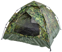 Cort "Quick Up Monodom" 3 Persoane M05 Camo MFH - Sistem Quick-Up, 2000mm Coloană Apă