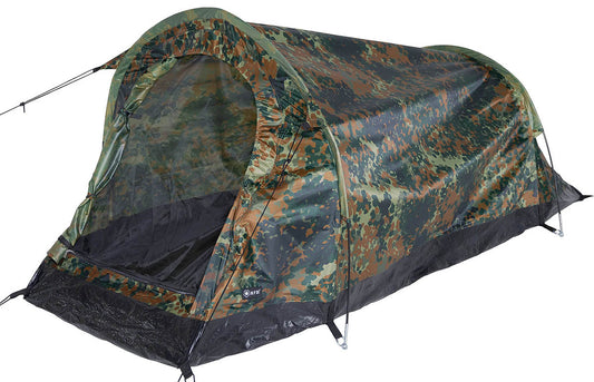 Cort Tunel "Schwarzenberg" Flecktarn MFH - 2000mm, Plasă insecte