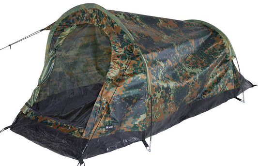 Cort Tunnel "Hochstein" Flecktarn MFH - 2 Persoane, 2000mm WC