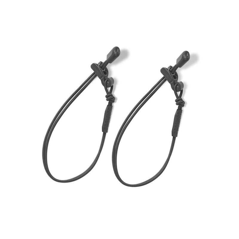Corzi Elastice Gomatic McKinnon - Negru, 2-Pack, Sistem Modular GOMATIC