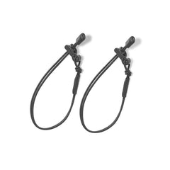 Corzi Elastice Gomatic McKinnon - Negru, 2-Pack, Sistem Modular GOMATIC