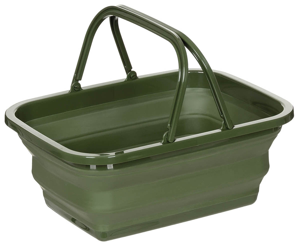 Coș pliabil 9L Verde Olive FoxOutdoor - Pliabil, Etanș