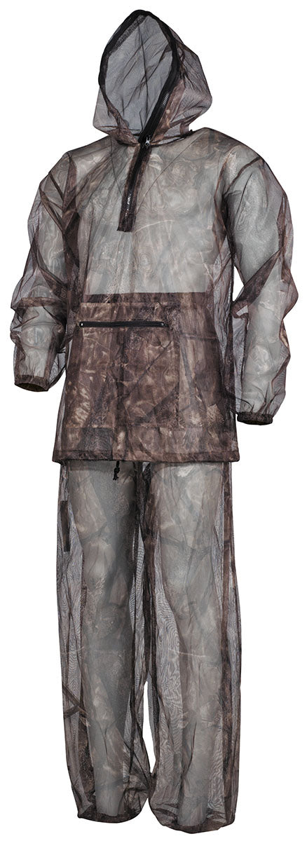 Costum Anti-Țânțari Hunter Brown MFH - Fermoar 2-way, Talie elastică
