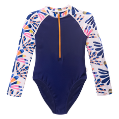 Costum Baie Întreg Copii NELFRA JR AQUAWAVE - Rezistent, Uscare Rapidă - 1