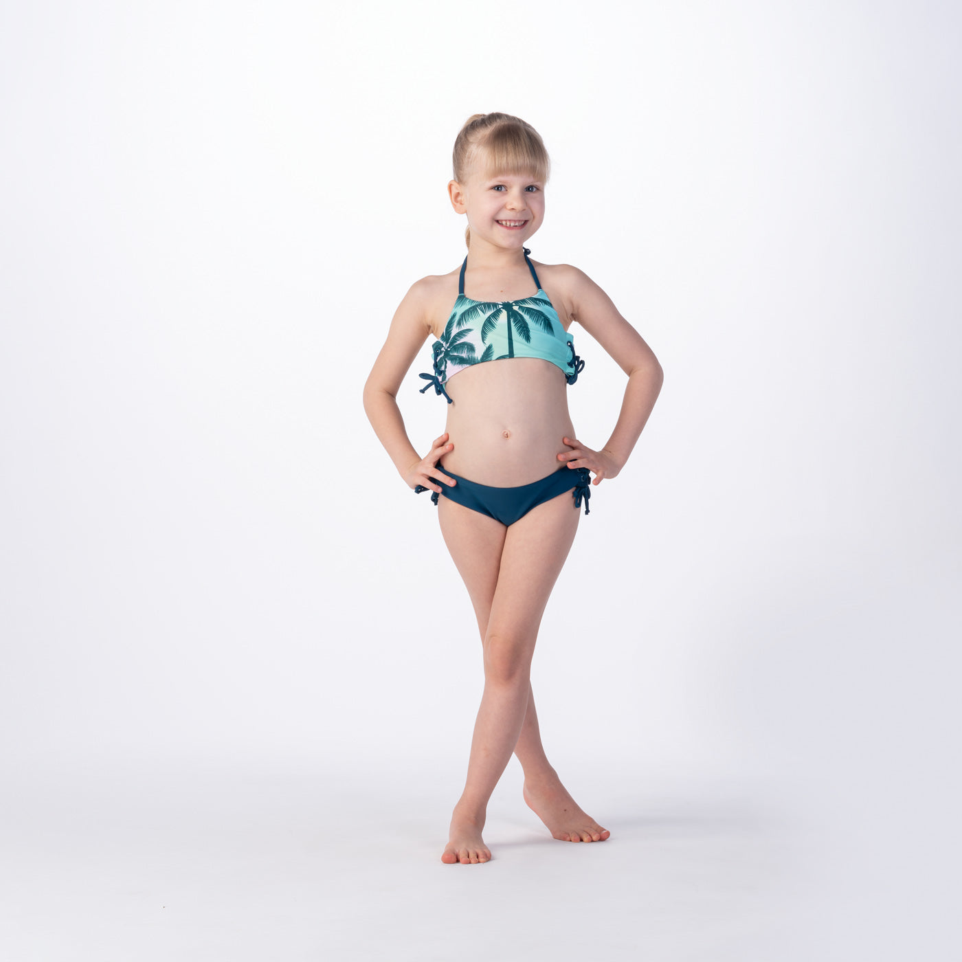 Costum de Baie Copii HALI KIDS AQUAWAVE - Două Piese, Elastic, Uscare Rapidă - 3
