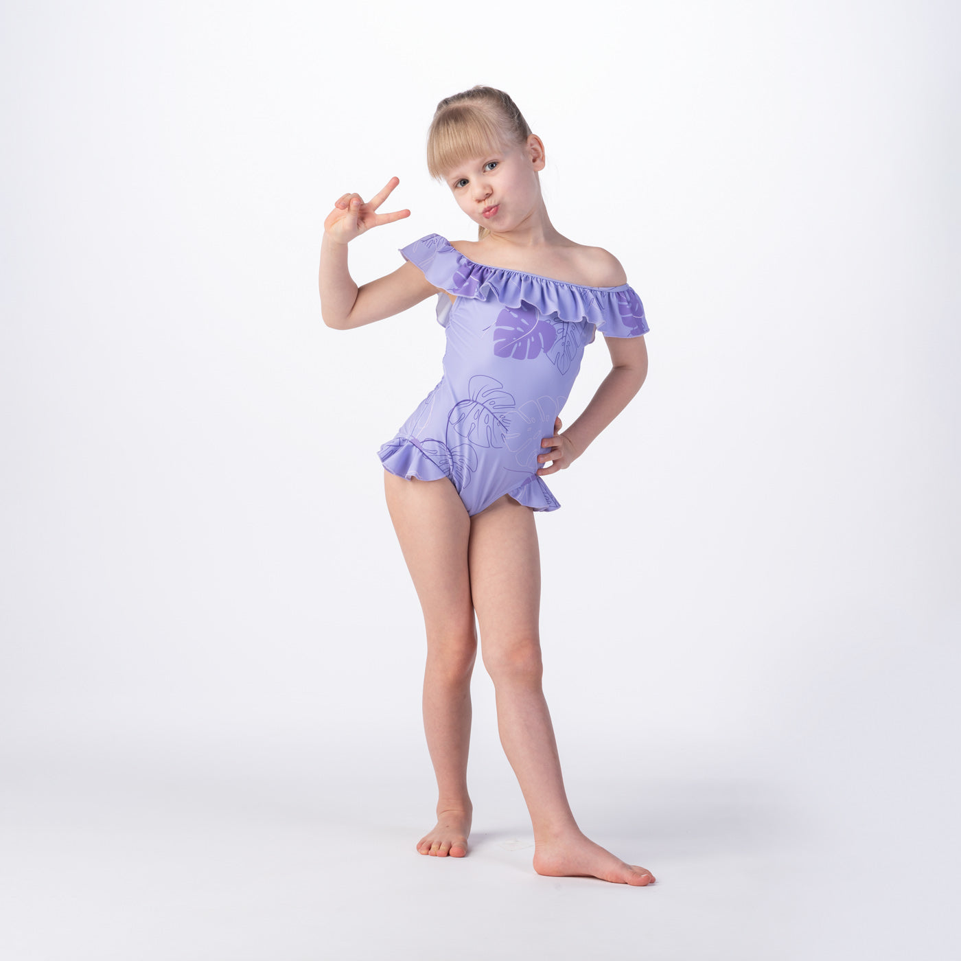 Costum de baie Copii VERONA KIDS AQUAWAVE - Rezistență la Clor - 3