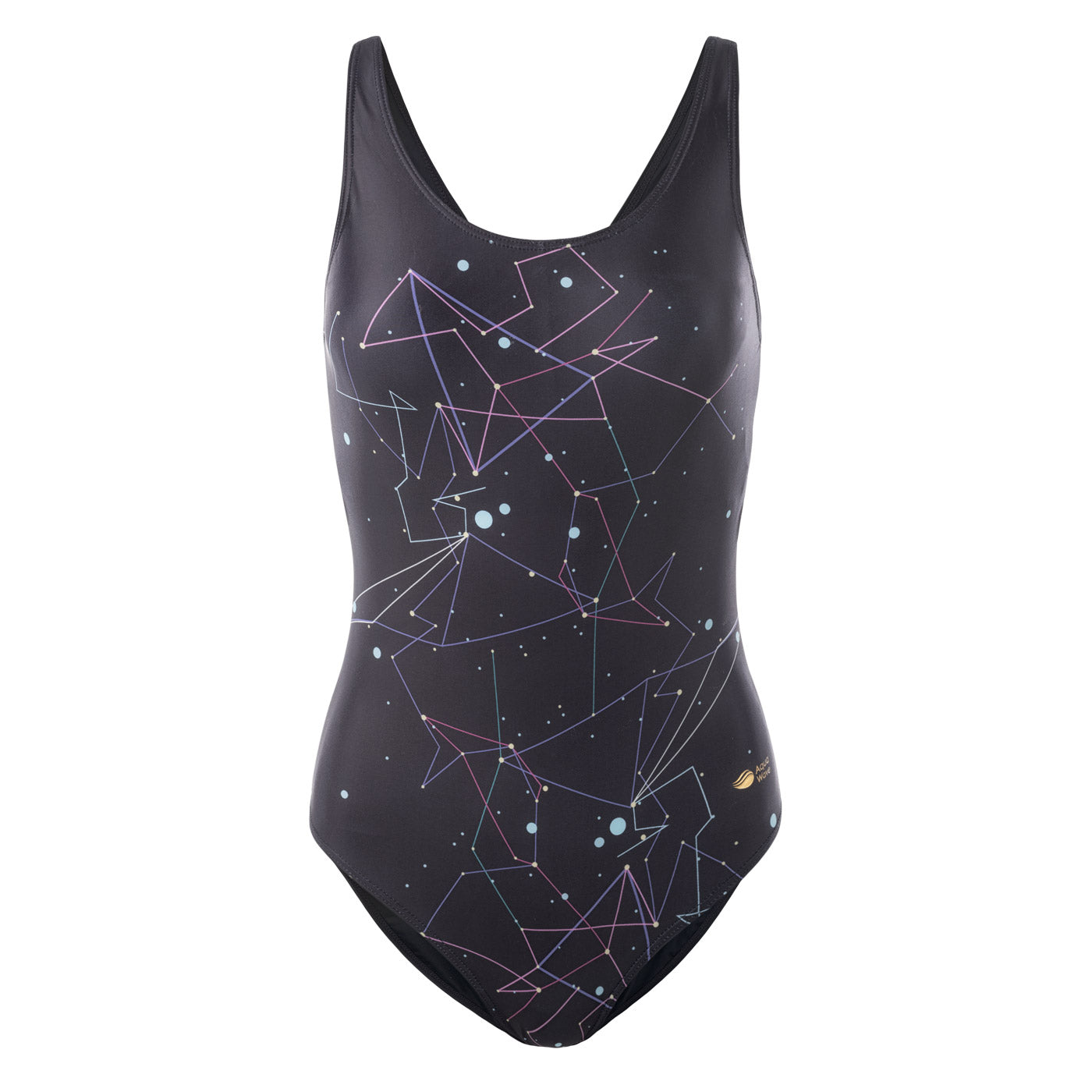 Costum de Baie Femei AQUAWAVE LAIA WMNS - Cupe Removabile, Sportiv - 6