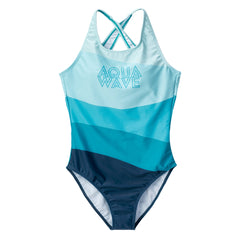 Costum de Baie Femei Salava WMNS Aquawave - Rezistent Clor, Cupe Detașabile - 1