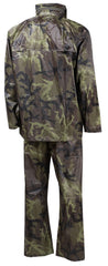 Costum de ploaie 2 piese M 95 CZ camo MFH - Glugă ascunsă, Ventilație spate