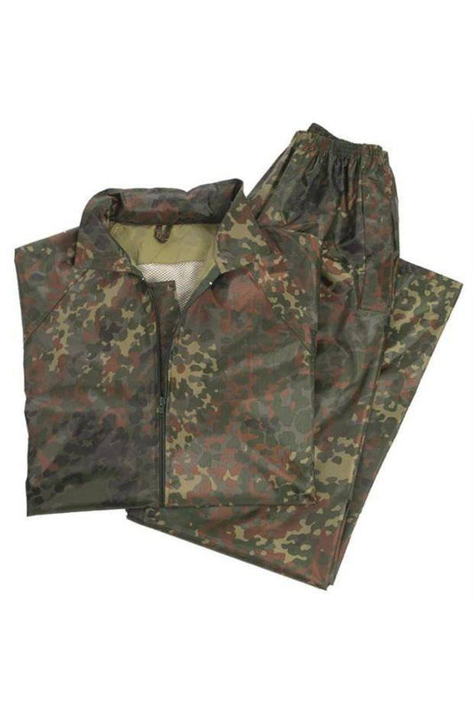Costum FLECTAR pentru Vreme Umedă – Ușor, Compact și Camuflat