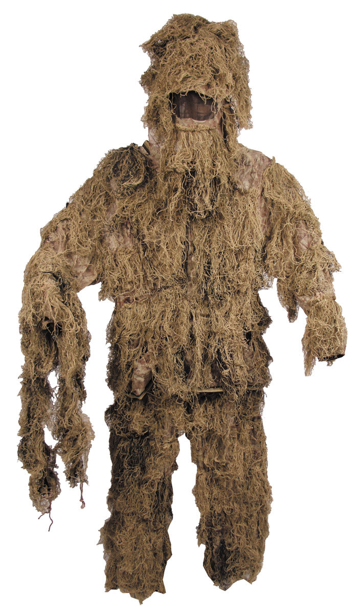 Costum Ghillie 4 piese Desert MFH - Camuflaj fir, Jachetă capse