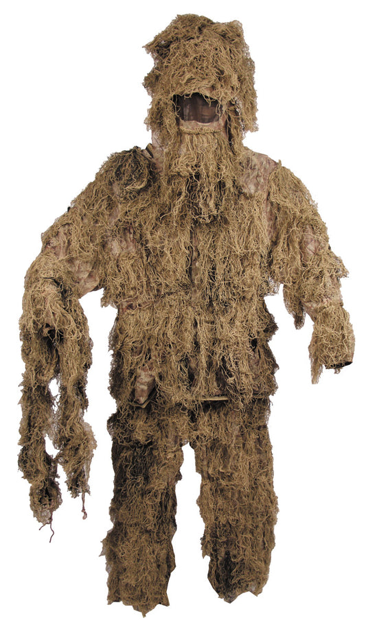 Costum Ghillie 4 piese Desert MFH - Camuflaj fir, Jachetă capse