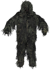 Costum Ghillie Jackal 3-D Body System Woodland MFH - 3 piese, Rezistent la Apă