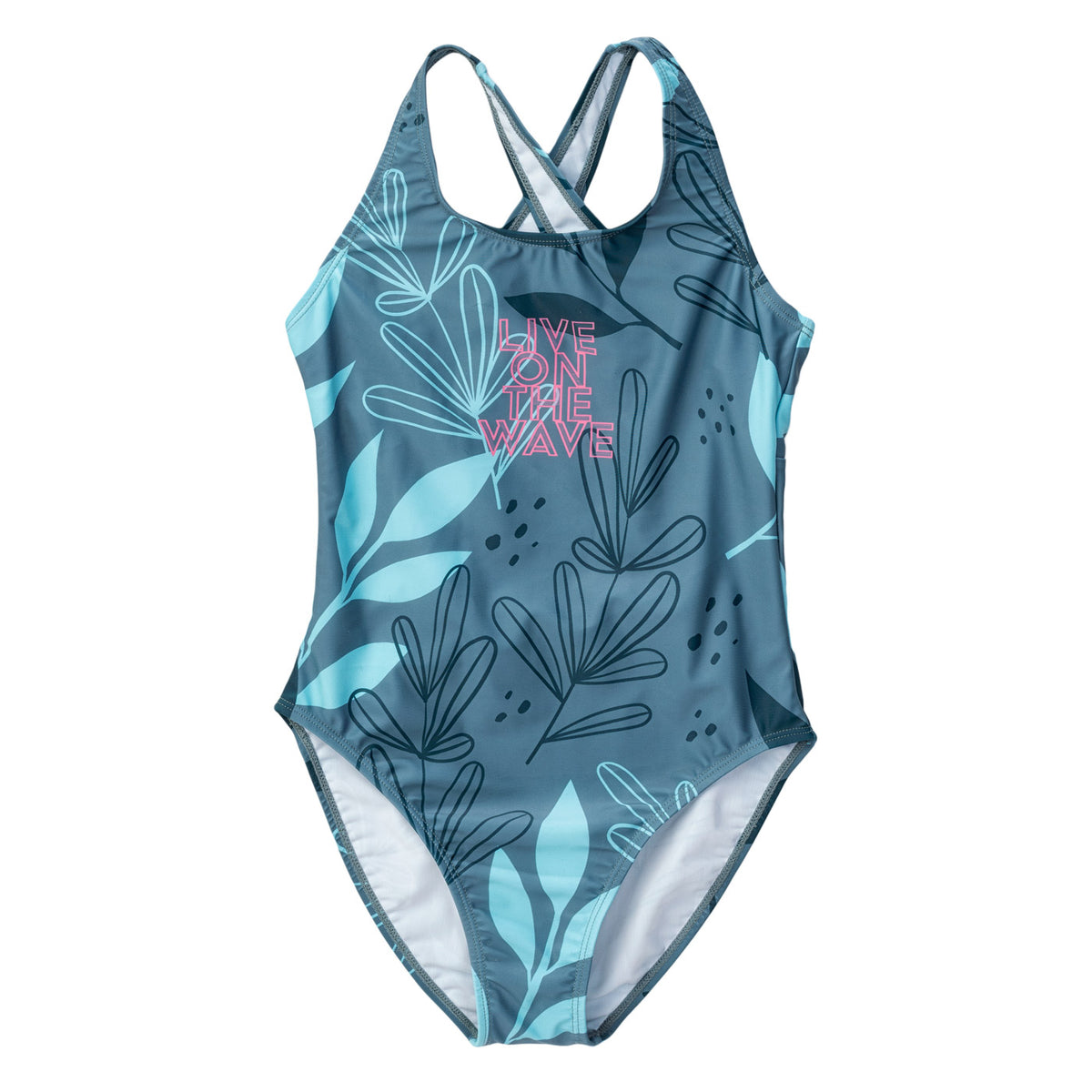 Costum Înot Copii SALAVA JR AQUAWAVE - Rezistent Clor, Confort Max - 1