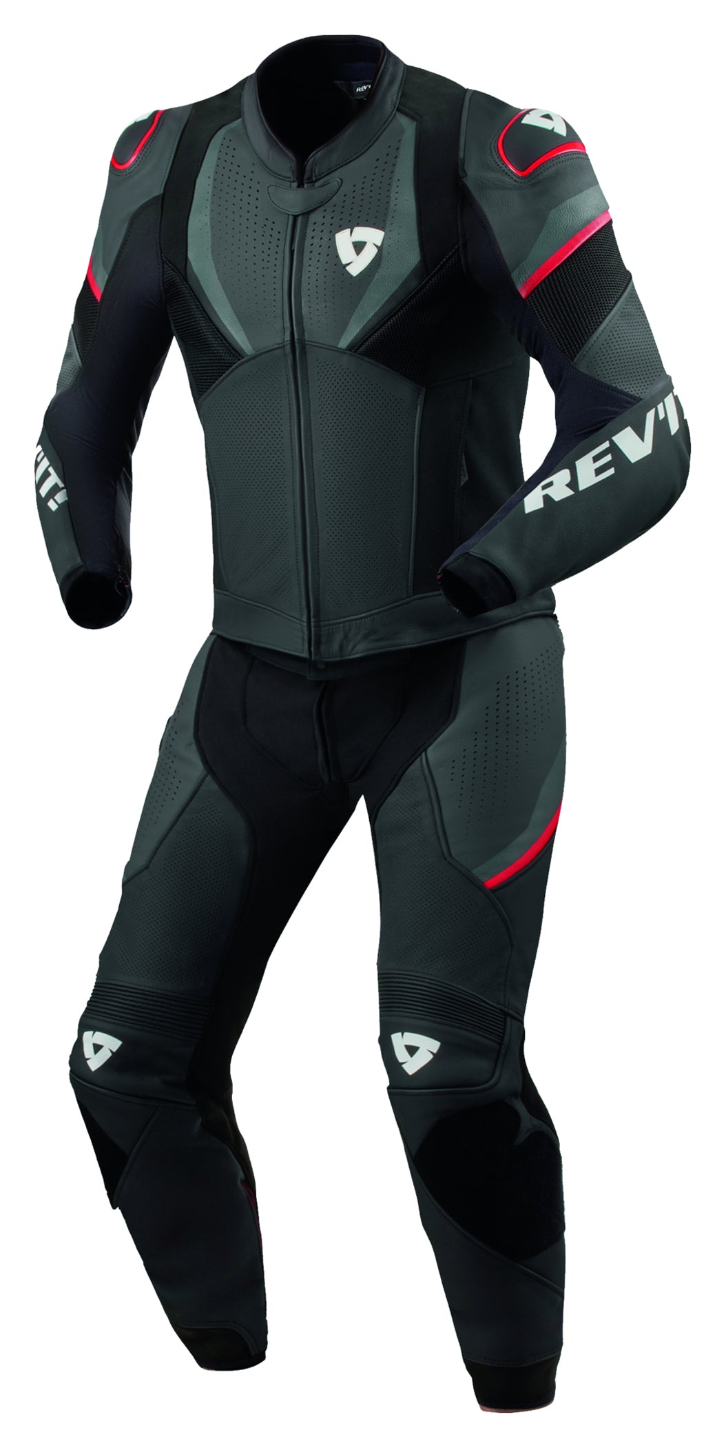Costum Moto 2 Piese Beta 2 Louis - Piele Perforată, Protecții Nivel 2