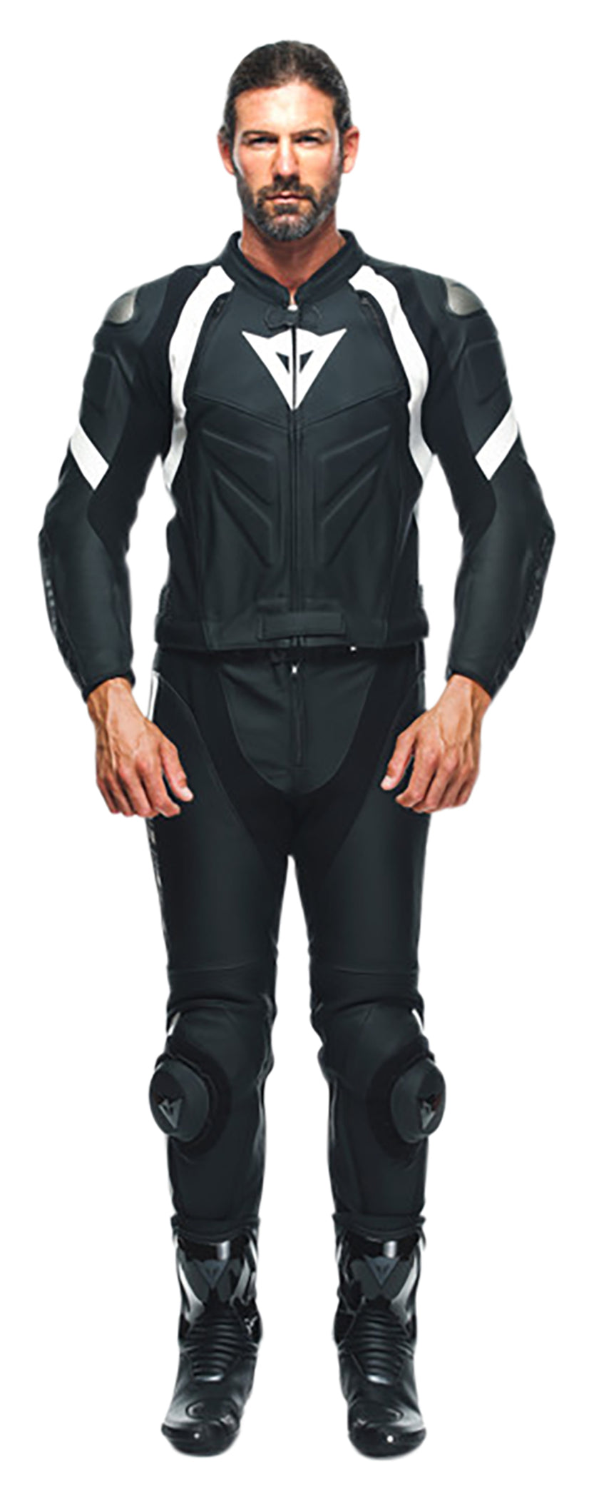 Costum Moto 2 Piese Dainese Avro 4 2-T - Piele, Protecții Aluminiu