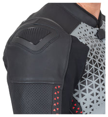Costum Moto Piele C-12.02 Louis - Sportiv, Protecție AA