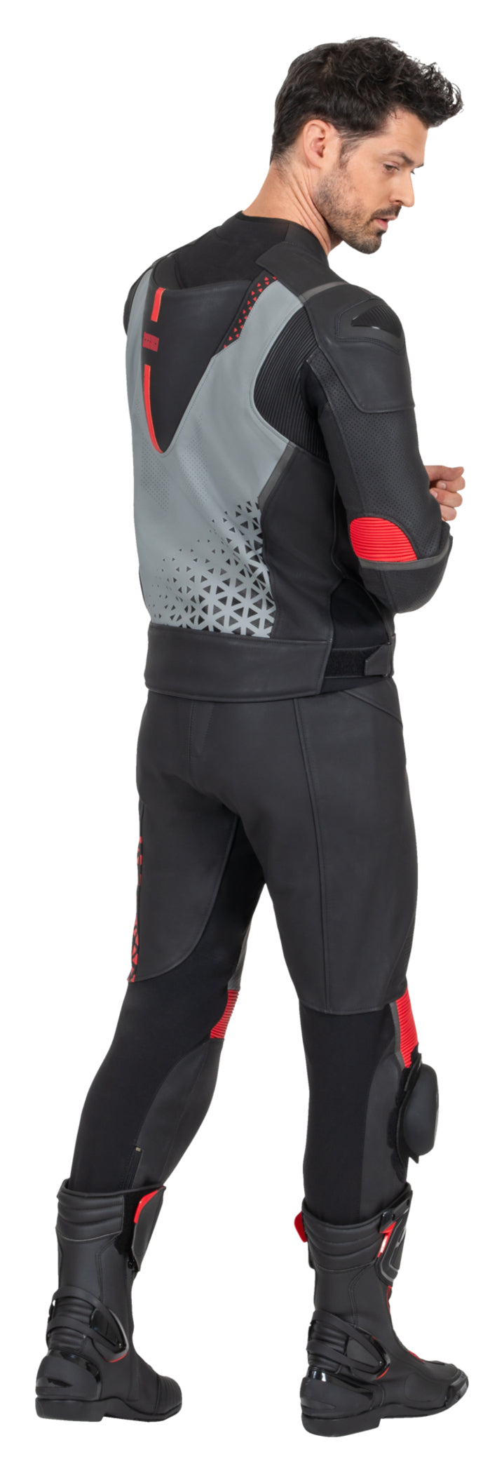 Costum Moto Piele C-12.02 Louis - Sportiv, Protecție AA