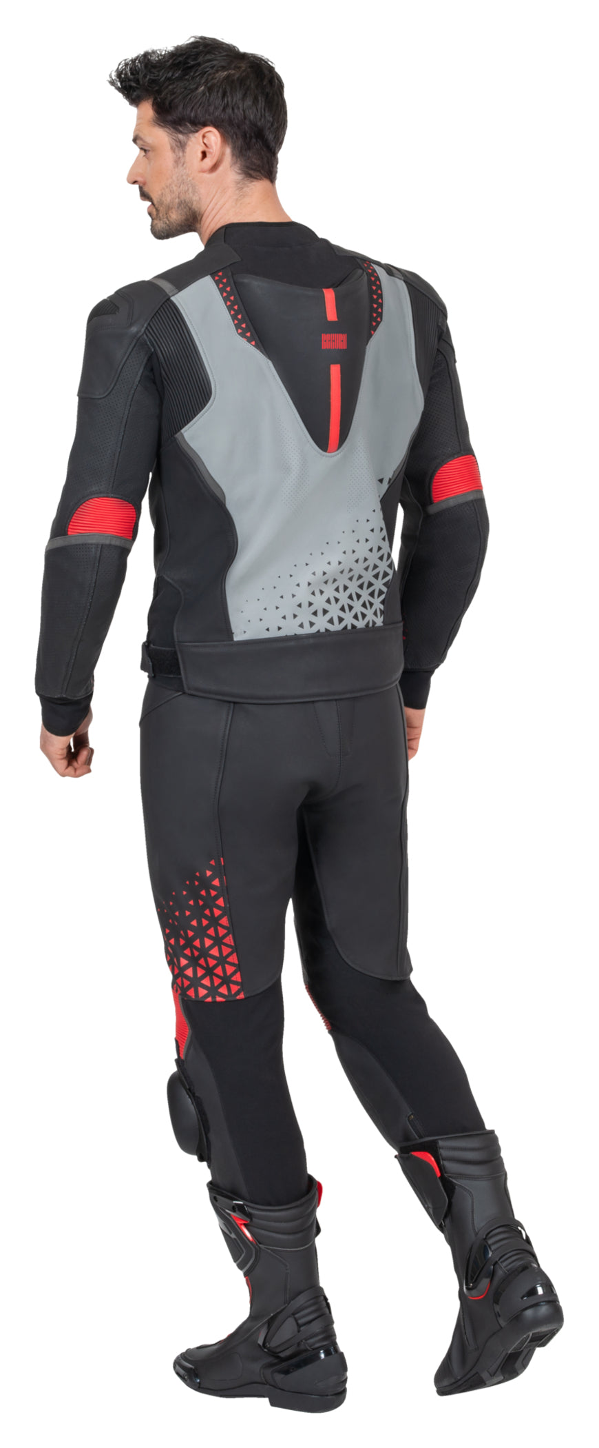 Costum Moto Piele C-12.02 Louis - Sportiv, Protecție AA