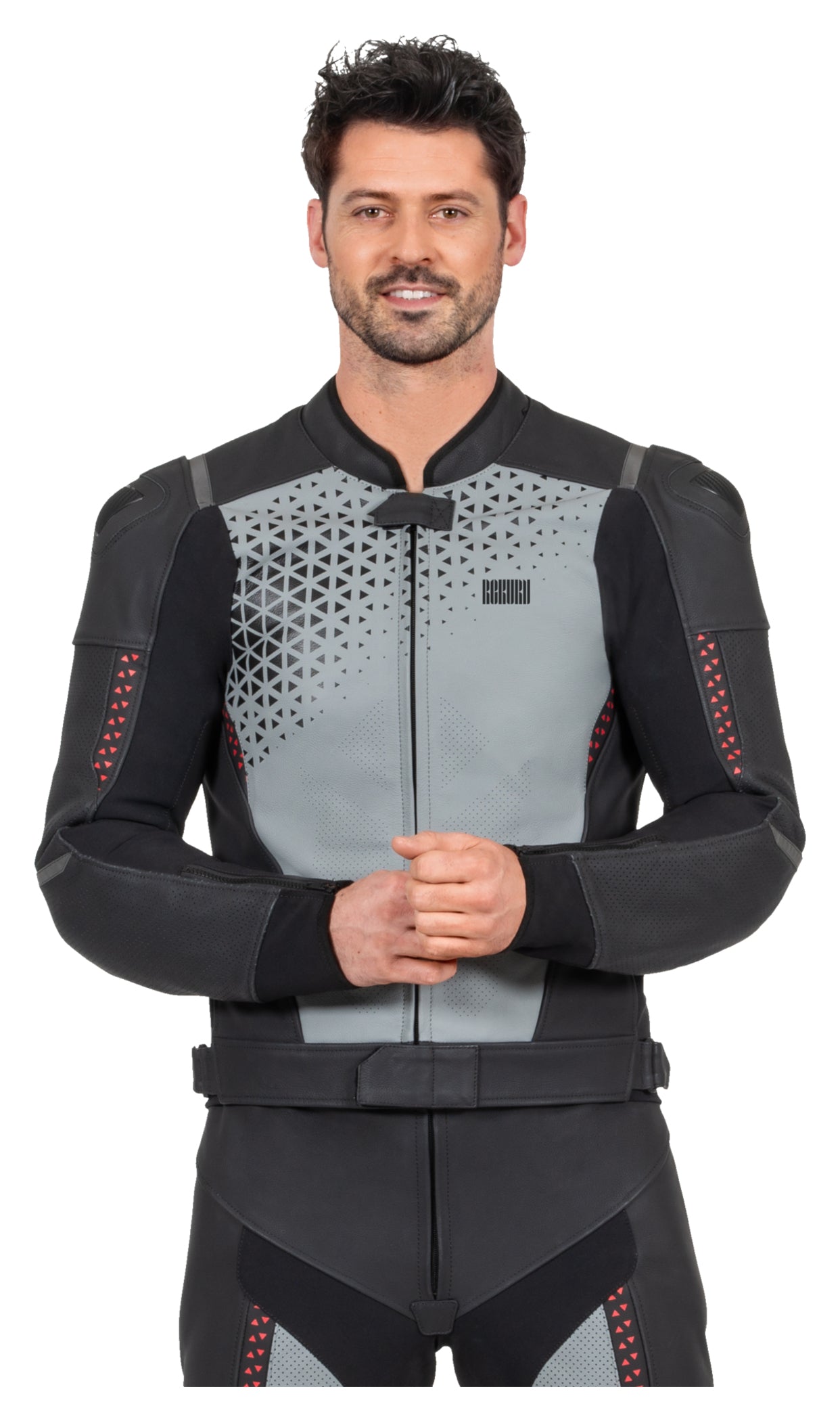 Costum Moto Piele C-12.02 Louis - Sportiv, Protecție AA
