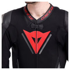 Costum Moto Piele Demon Sprint 1-Teiler - Protecție AA, Slideri Schimbabili