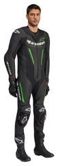 Costum Moto Piele GP-Force V2 1-Teiler - Protecție AA, Confort Ergonomic