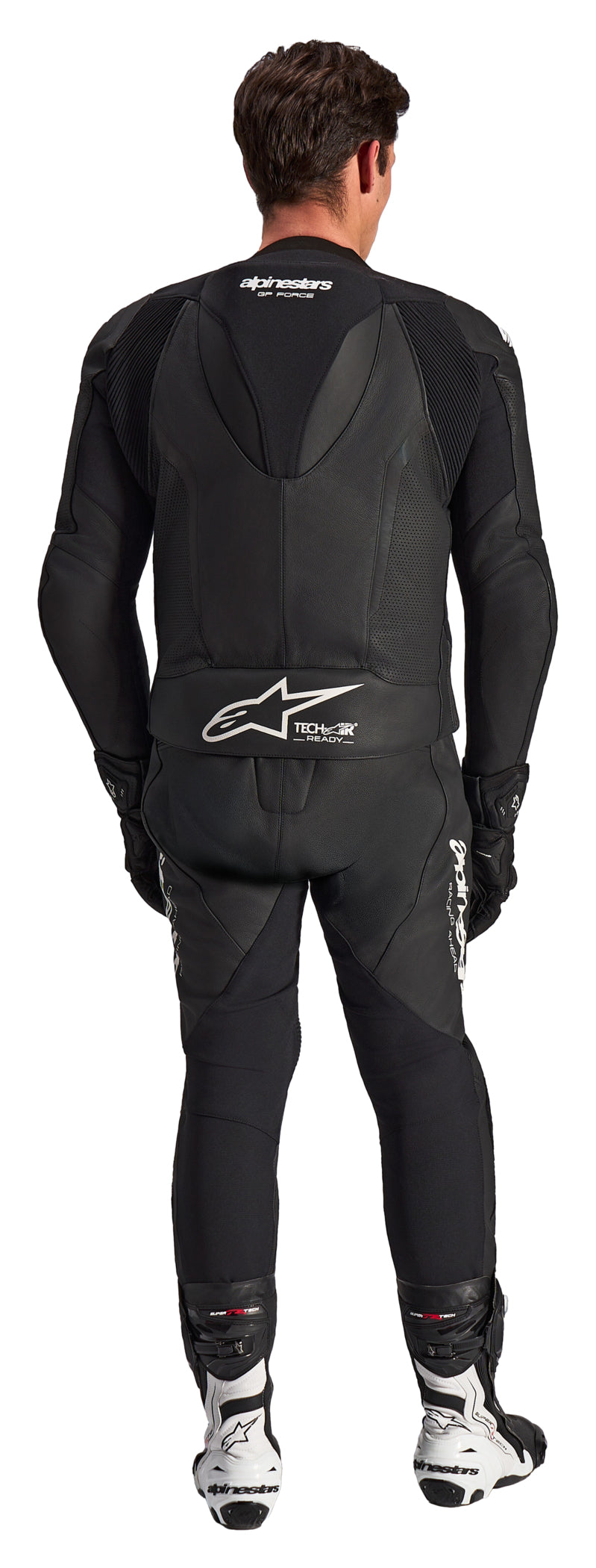 Costum Moto Piele GP-Force V2 2-Piese Alpinestars - Protecție AA, Confort Superior