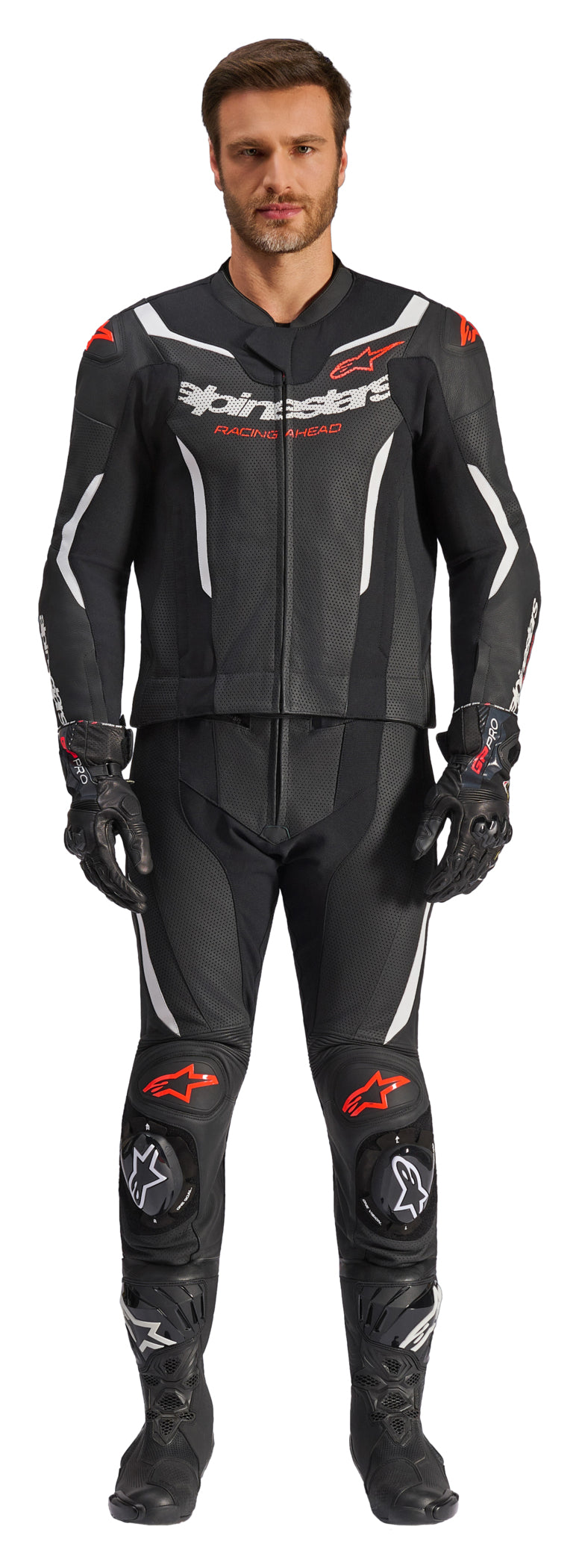 Costum Moto Piele GP-Force V2 Alpinestars - Performanță și Confort
