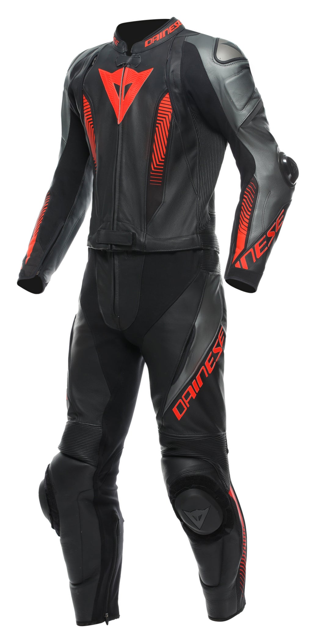 Costum Moto Piele Laguna Seca 5 Dainese - 2 Piese, Protecție Avansată