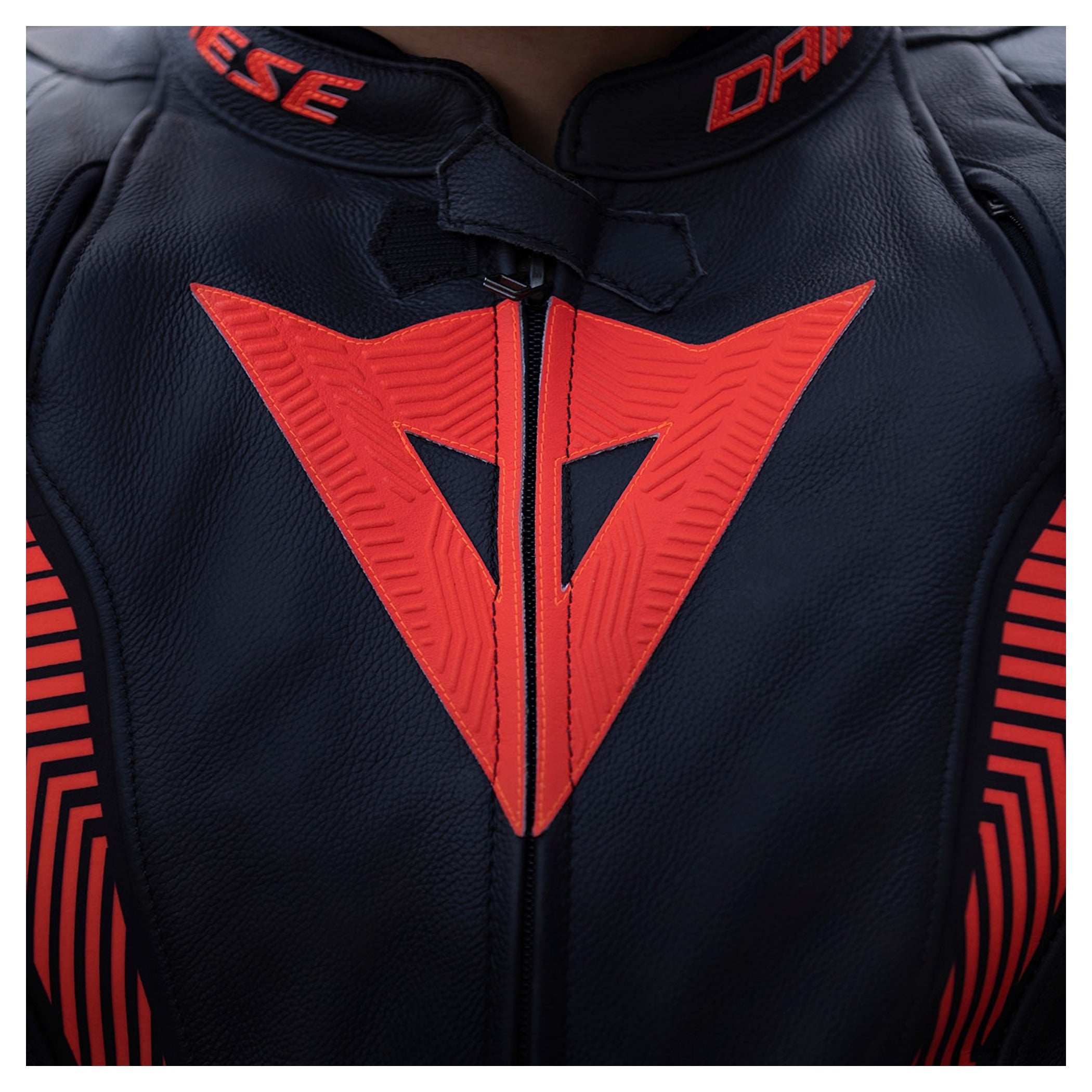Costum Moto Piele Laguna Seca 5 Dainese - 2 Piese, Protecție Avansată