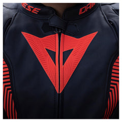 Costum Moto Piele Laguna Seca 5 Dainese - 2 Piese, Protecție Avansată