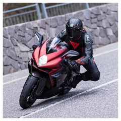 Costum Moto Piele Laguna Seca 5 Dainese - 2 Piese, Protecție Avansată