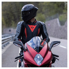 Costum Moto Piele Laguna Seca 5 Dainese - 2 Piese, Protecție Avansată