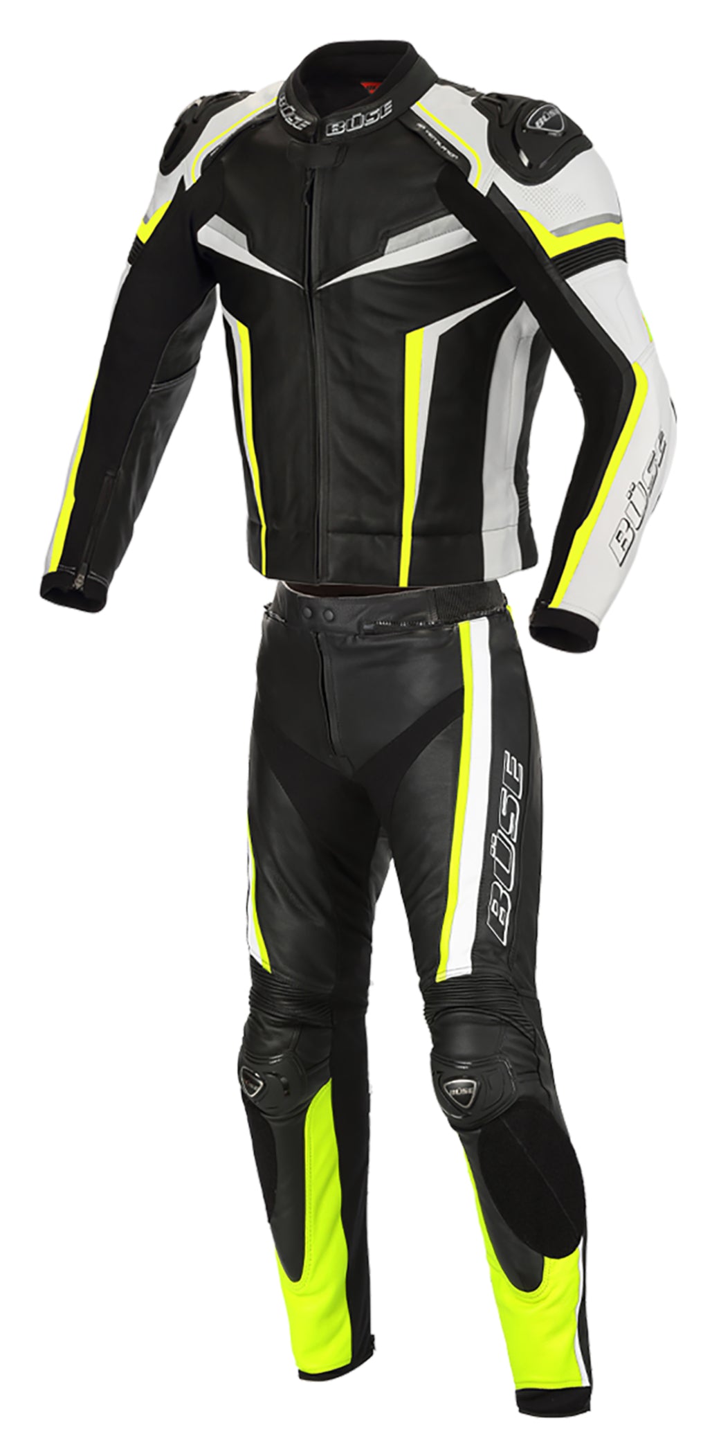 Costum Moto Piele Mille Louis - Confort și Protecție Sportivă