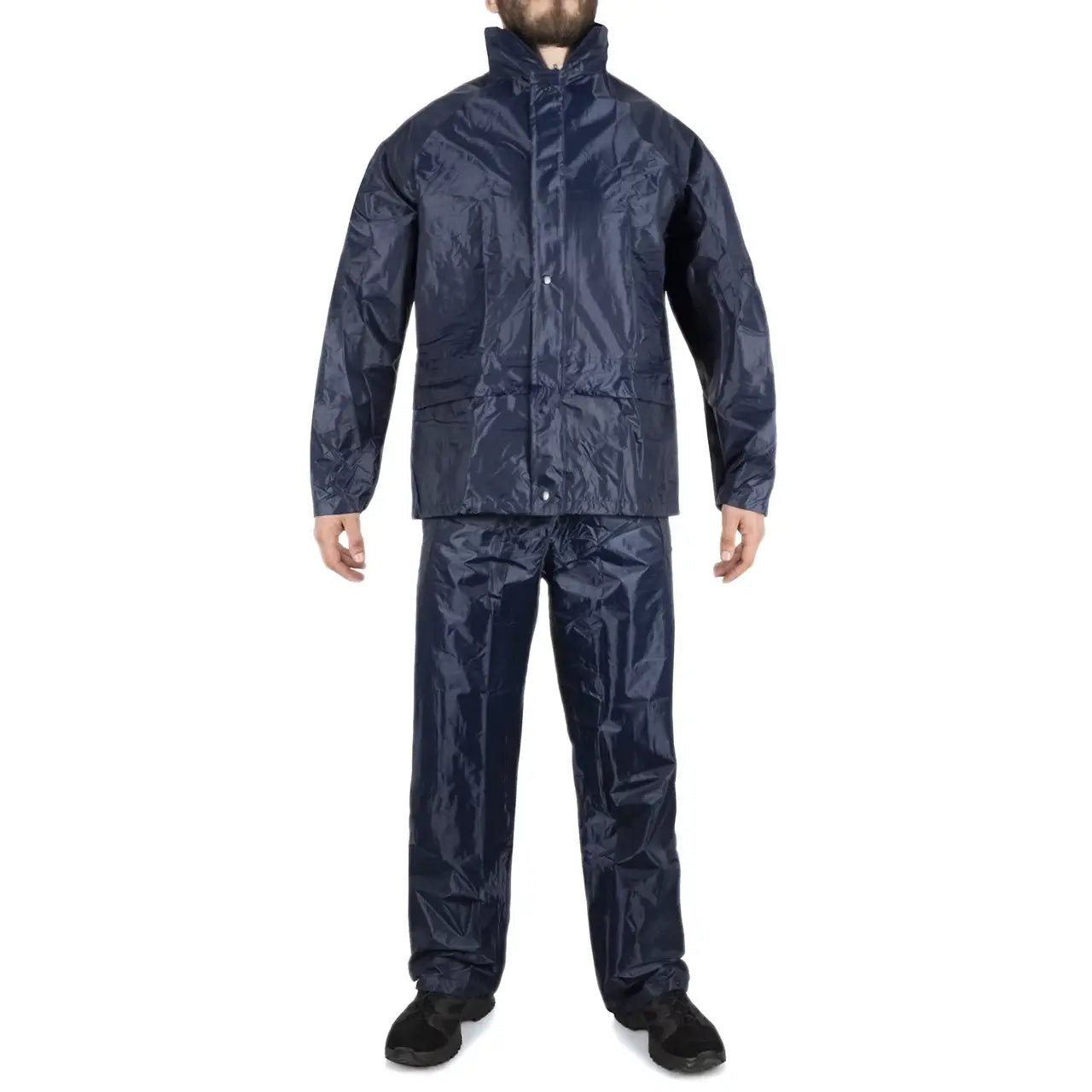 Costum Navy pentru Vreme Ploioasa  – Ușor, Compact și Impermeabil