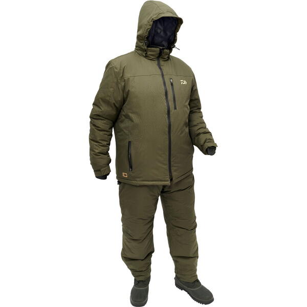 Costum Pescuit Winter Carp DAIWA - Olive, Cald și Impermeabil - 1