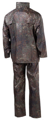 Costum Ploaie Regenanzug BW Flecktarn MFH - Glugă ascunsă, Ventilație spate