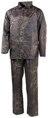 Costum Ploaie Regenanzug BW Flecktarn MFH - Glugă ascunsă, Ventilație spate
