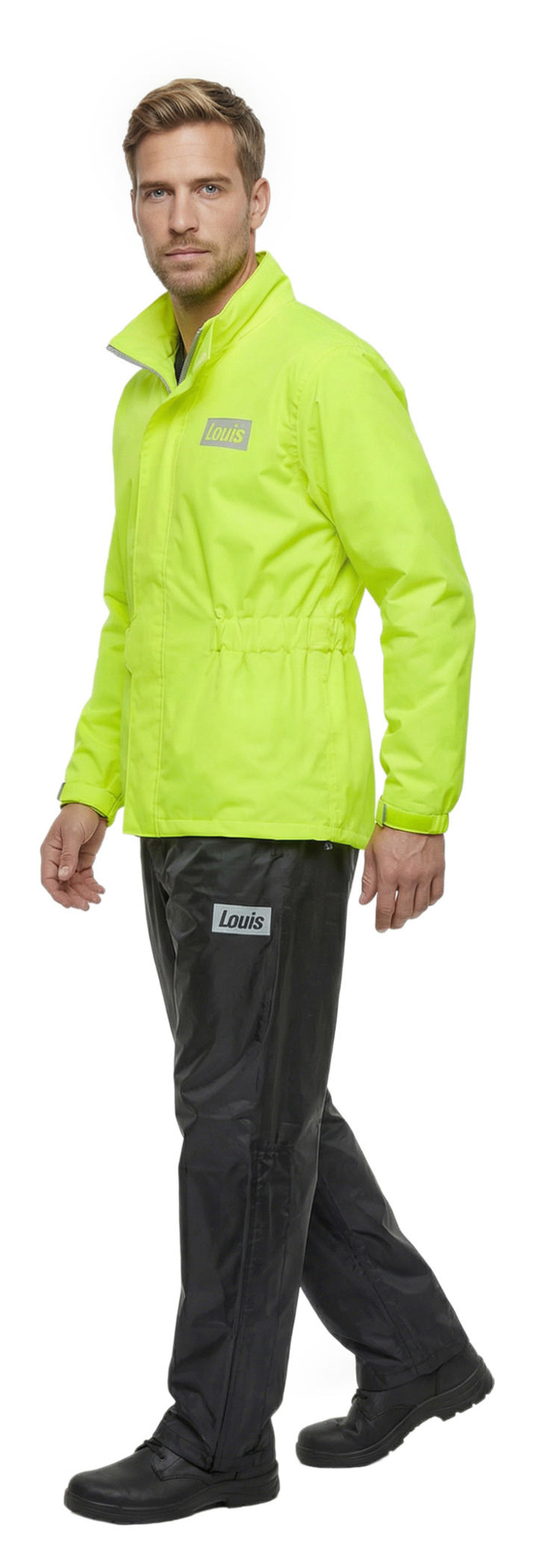 Costum Plouă Basic Louis - Impermeabil, Ușor, Vizibil